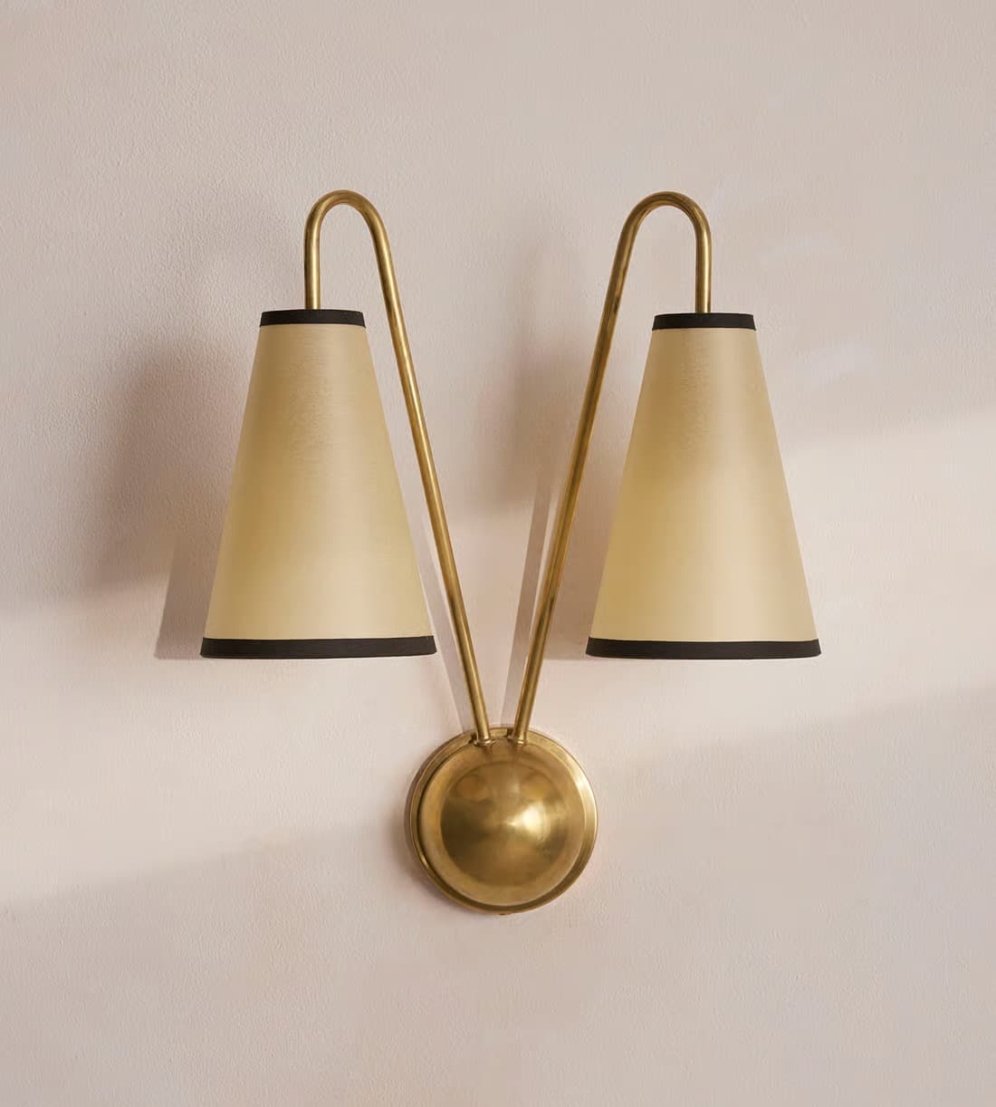 Clarke Wall Light, Antiqued Brass