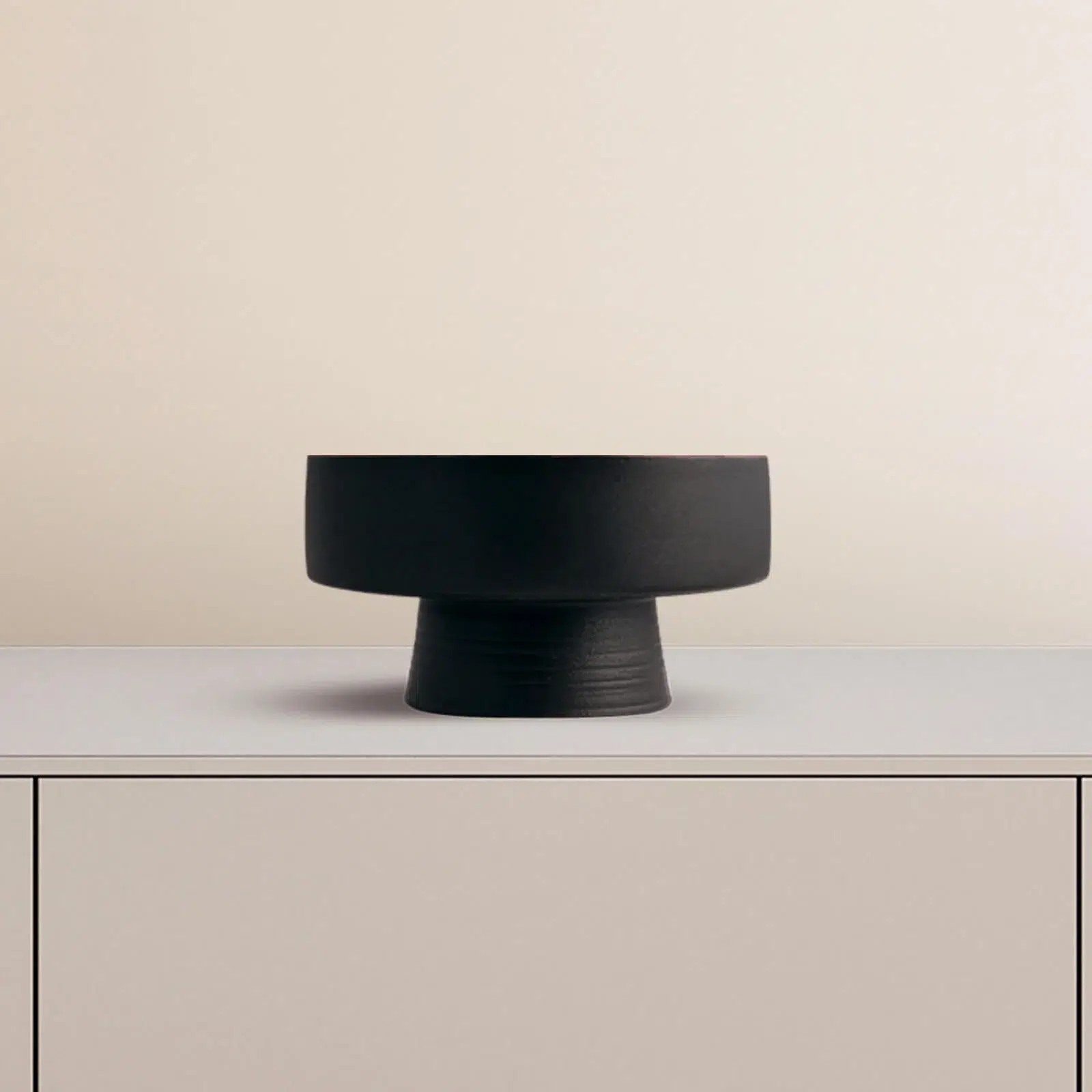 Handcrafted decor pieces in warm tones